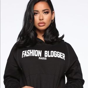 Fashion blogger hoodie
